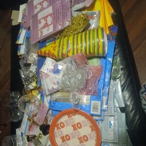 Colorful Party Supplies Set